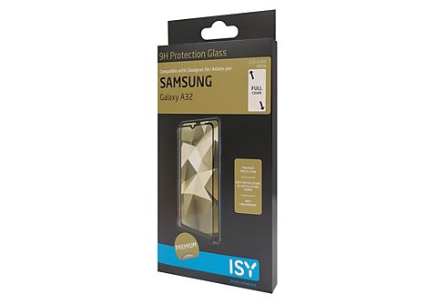 Protector pantalla - ISY IPG 5118-2.5D, Para Samsung Galaxy A32 5G, 6.5",  Vidrio templado, Transparente