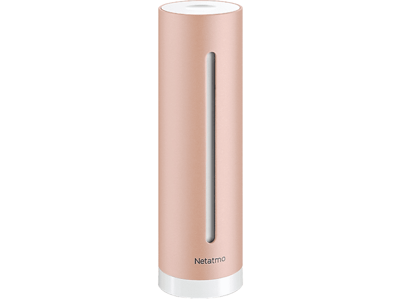 Medidor de calidad del aire - Netatmo NHC-EC, Temperatura/ Calidad aire, Humedad/ Nivel acústico, Rose Gold