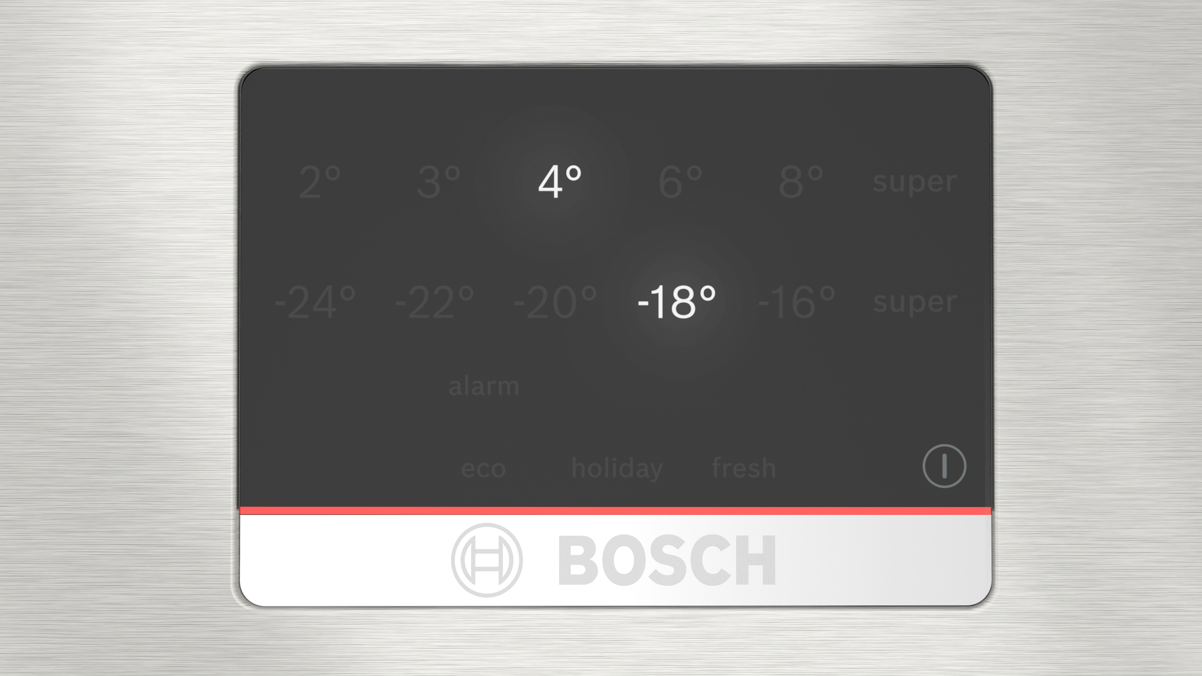 BOSCH KGN394ICF Kühl- Gefrierkombination (C, 363 l, 2030 mm hoch, Standgerät, No Frost (verminderte Eisbildung), Edelstahl (mit Antifingerprint))