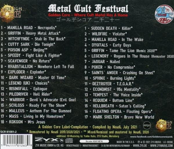 VARIOUS - Metal Cult Festival  - (CD)