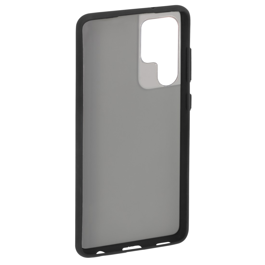HAMA Invisible, Backcover, Samsung, Galaxy S22 Ultra (5G), Schwarz/Semi-Transparent
