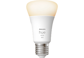PHILIPS HUE White Einzelpack E27 - LED Lampe (Weiss)