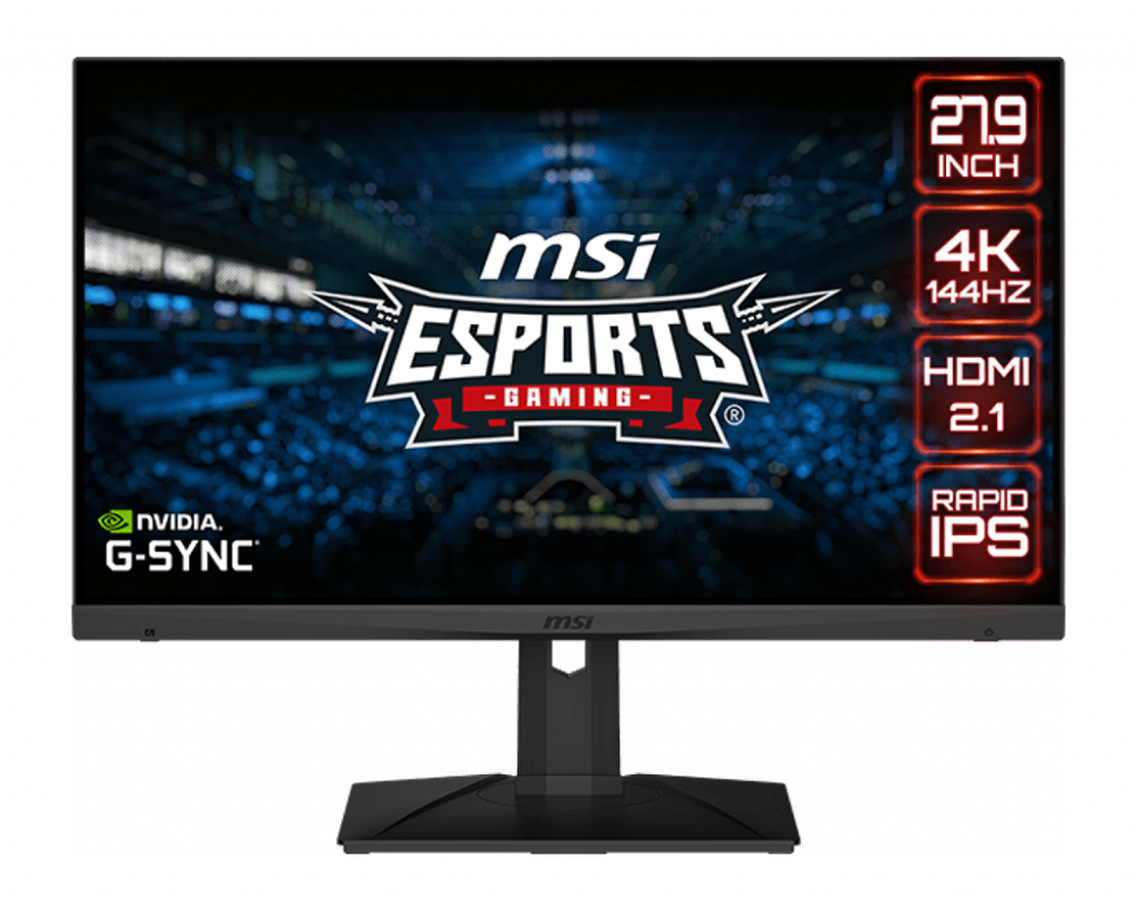 MSI OPTIX MAG281URF - 28 inch - 3840 x 2160 (Ultra HD 4K) - 1 ms - 144 Hz