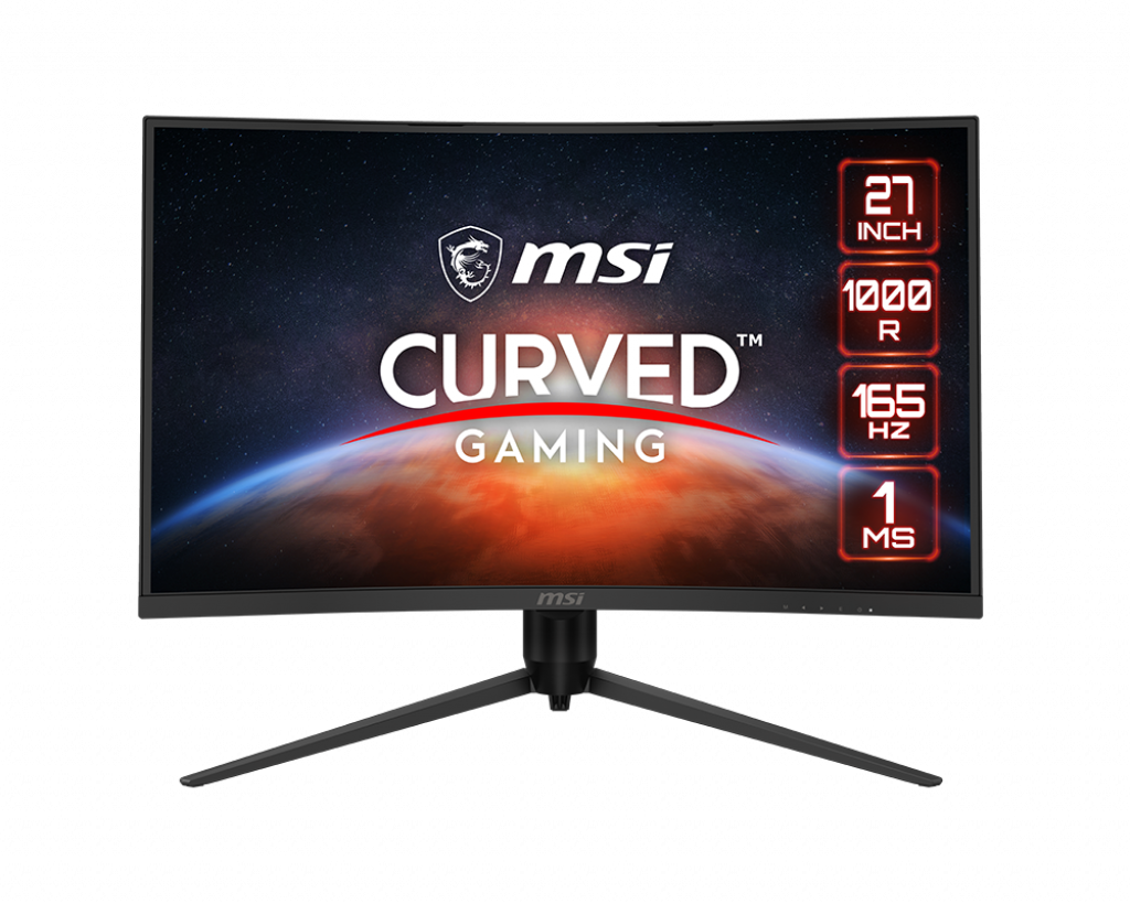 MSI OPTIX G271CQP - 27 inch - 2560 x 1440 (Quad HD) - 1 ms - 165 Hz