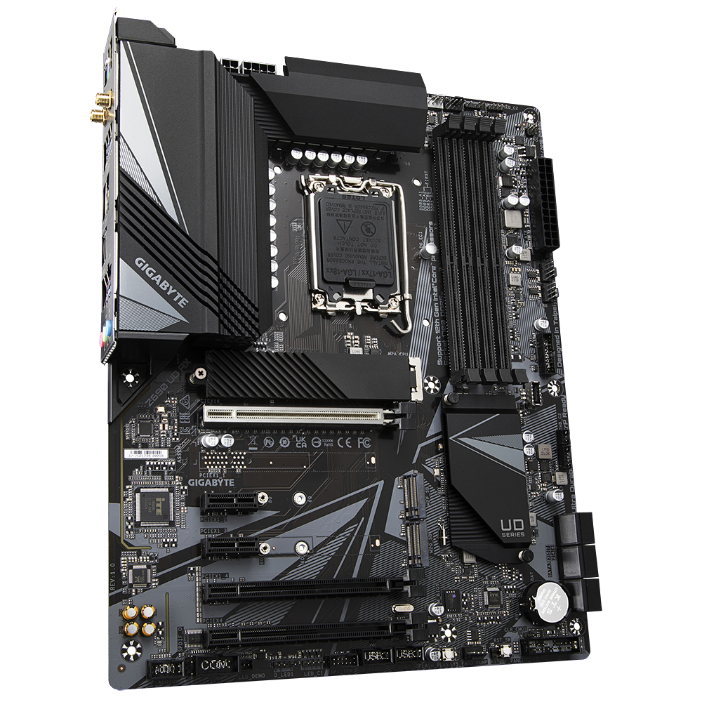 GIGABYTE Z690 UD AX Mainboard Mehrfarbig