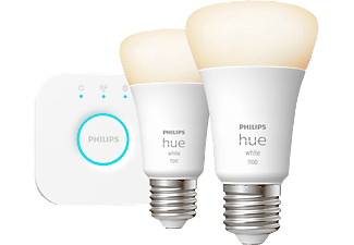 PHILIPS HUE Starter-Kit - Beleuchtungsset (Weiss)