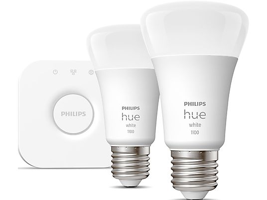 PHILIPS HUE Starter-Kit - Kit d'éclairage (Blanc)