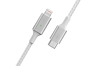 BELKIN Smart led USB-C-naar-Lightning Wit
