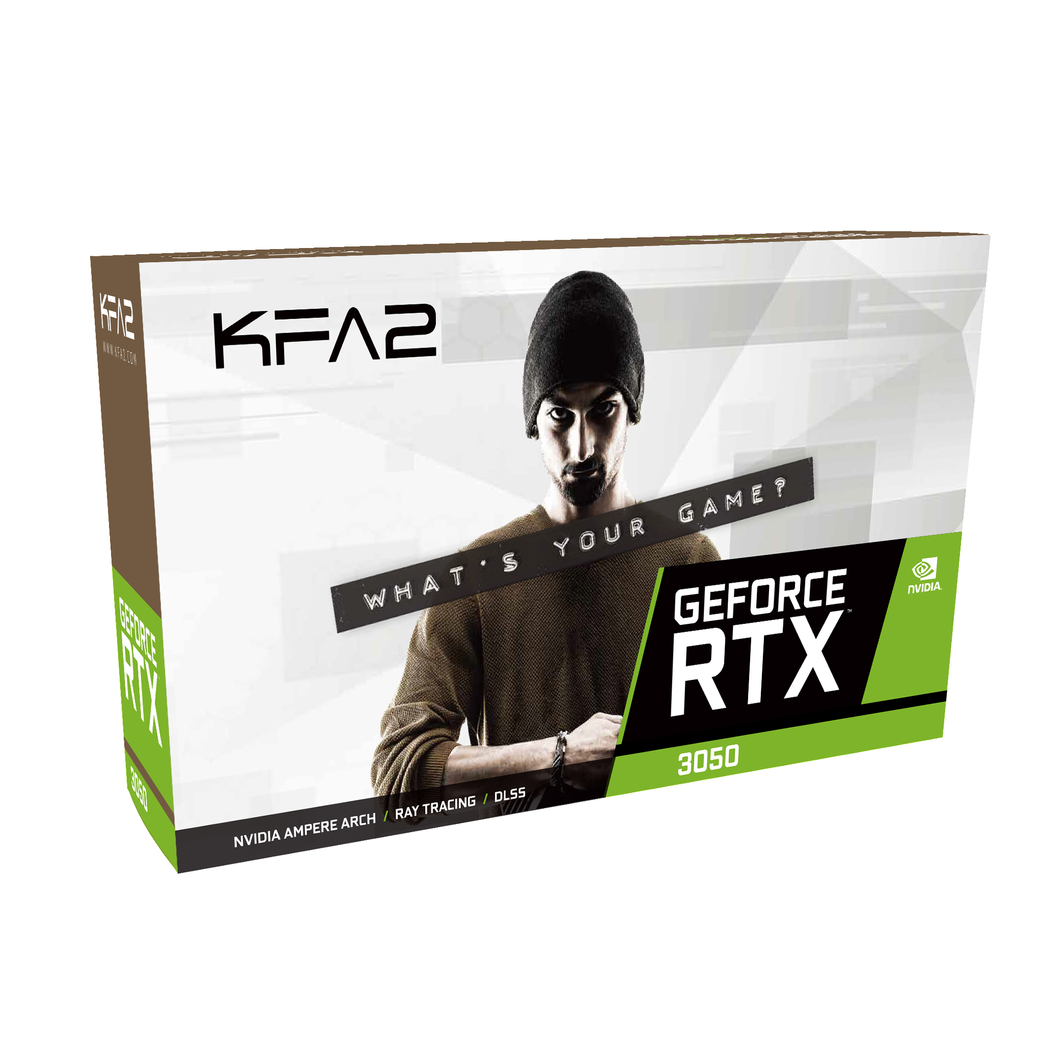 KFA2 GeForce RTX™ 3050 1-Click OC 8GB (35NSL8MD6ZOK) (NVIDIA, Grafikkarte)