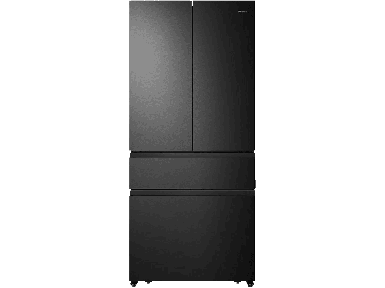 HISENSE RF540N4SBF2 French Door (480 l, E, 1817 mm hoch, Schwarz)