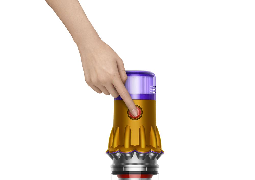 Aspirador escoba - Dyson V12 Slim Motorhead, 150 W, Autonomía 60 min, 2.2 kg, 3 Accesorios, Níquel
