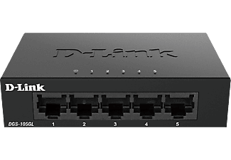 DLINK DGS-105GL - Desktop Switch (Nero)