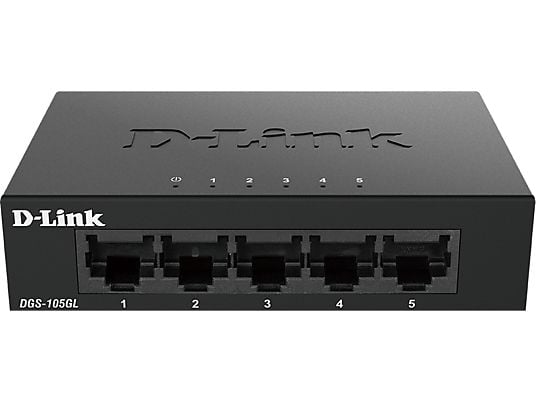 DLINK DGS-105GL - Desktop Switch (Schwarz)