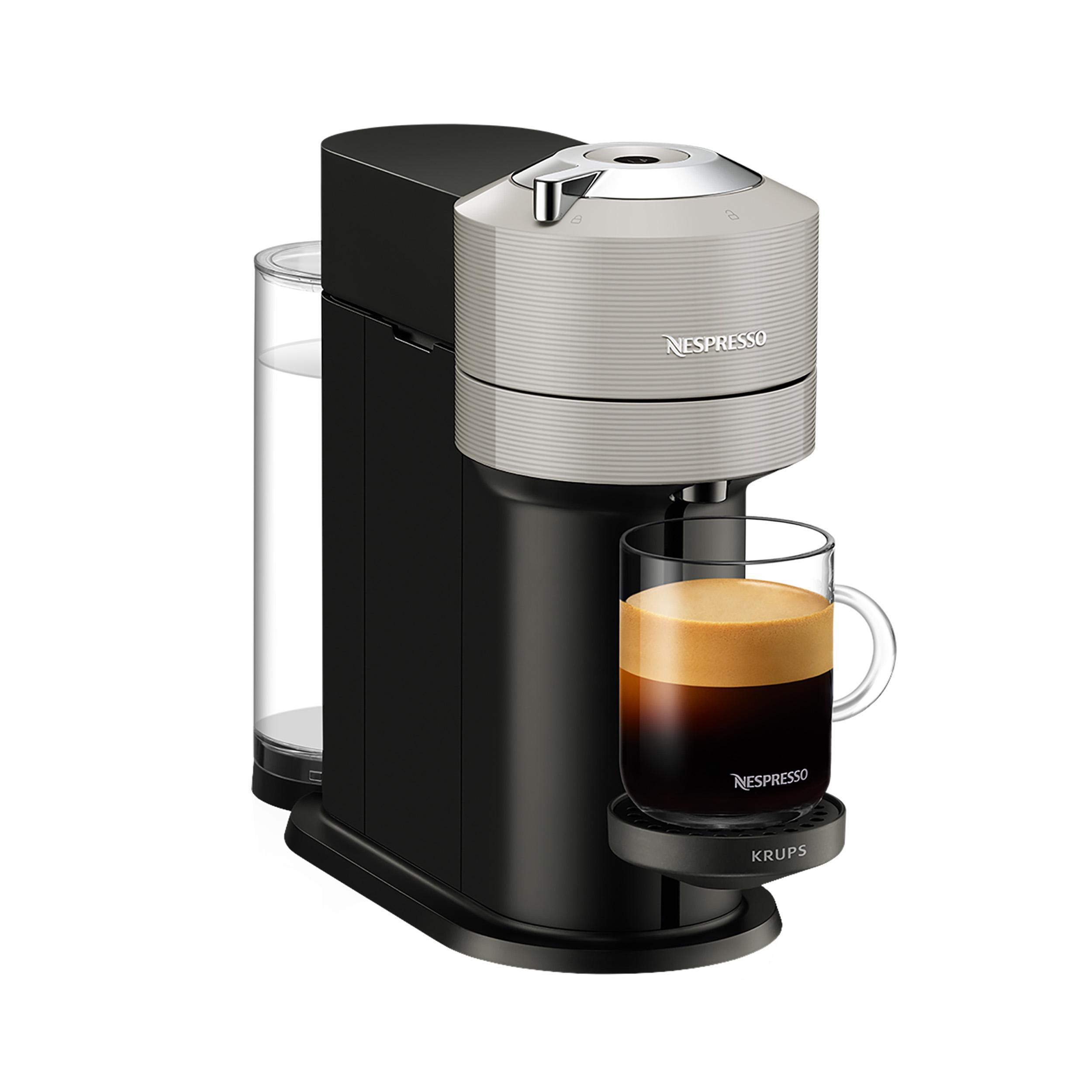 KRUPS XN910B.AERO Kapselmaschine Light Grey/Schwarz