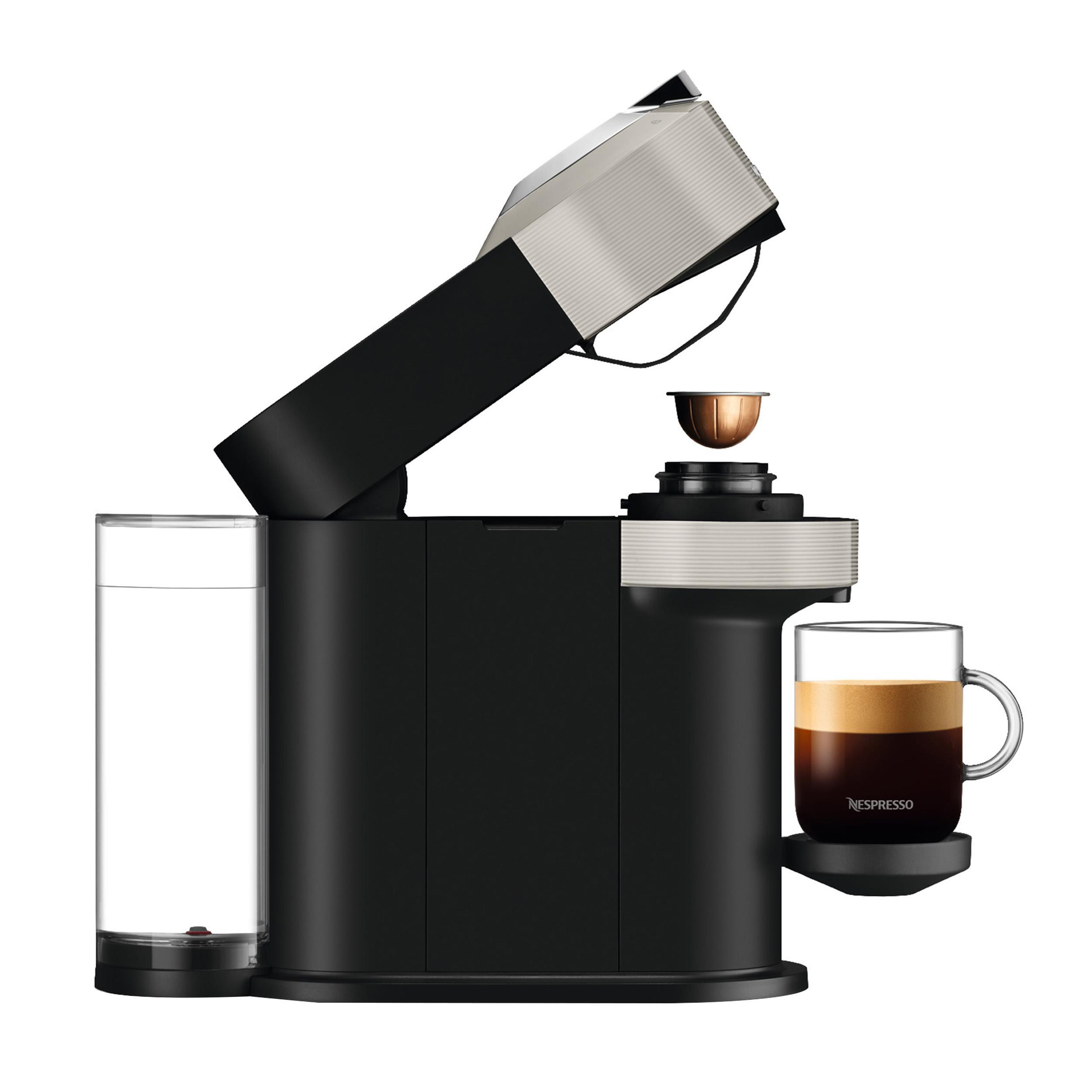 KRUPS XN910B.AERO Kapselmaschine Light Grey/Schwarz