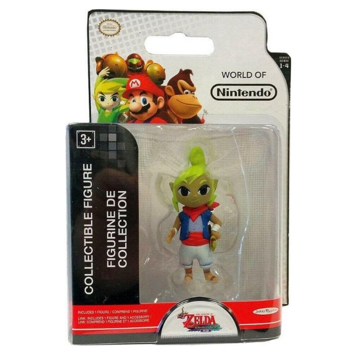 Figura - Namco Tetra, World Of Nintendo: The Legend Of Zelda The Windwaker, 6 cm, Vinilo, Multicolor