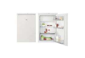 AMICA KS 15611 R Retro Edition Kühlschrank (E, 875 mm hoch, Weinrot)  Freistehende Kühlschränke