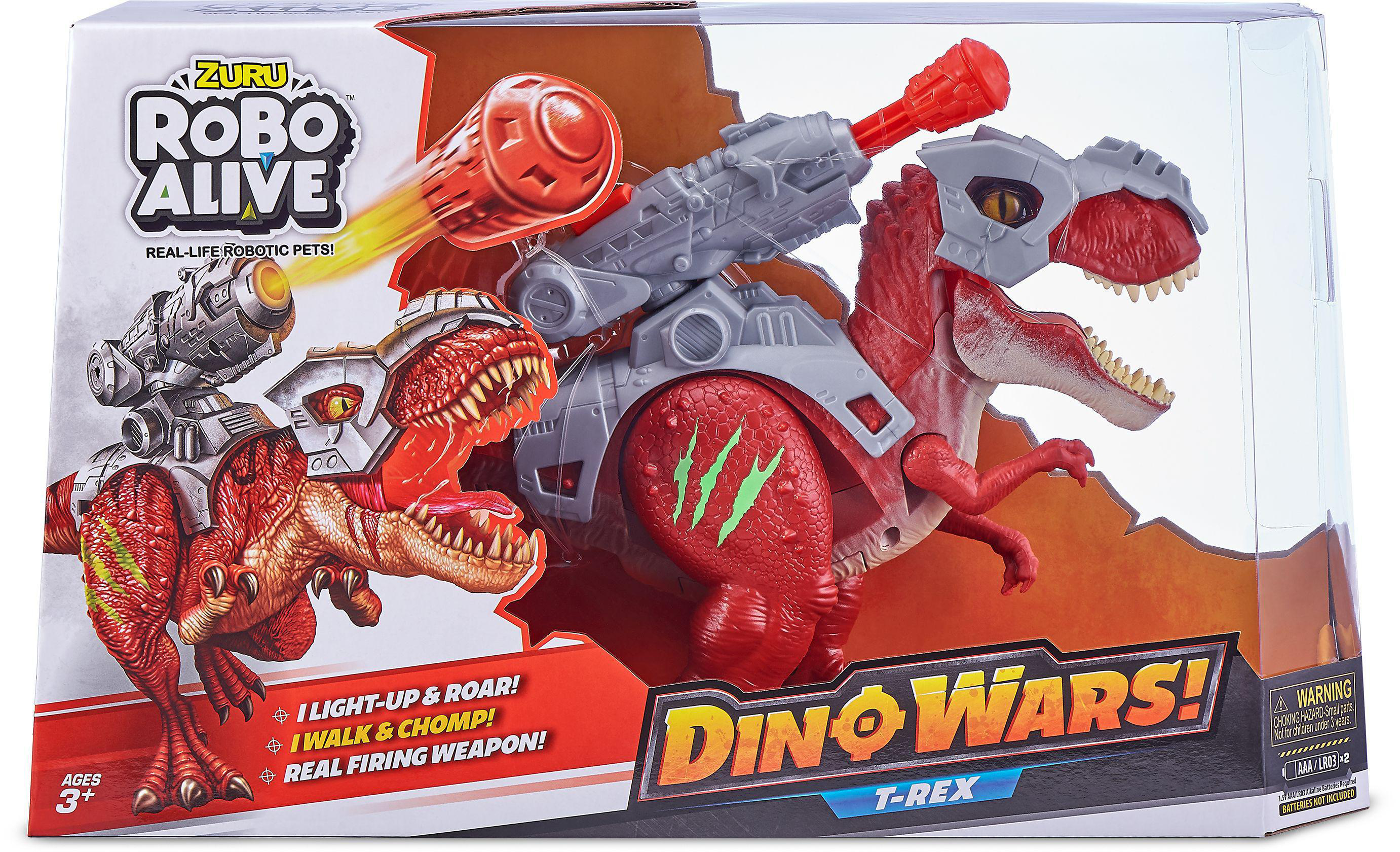 ZURU 7132 Robo Alive Dinos Mehrfarbig T-Rex Spielfigur