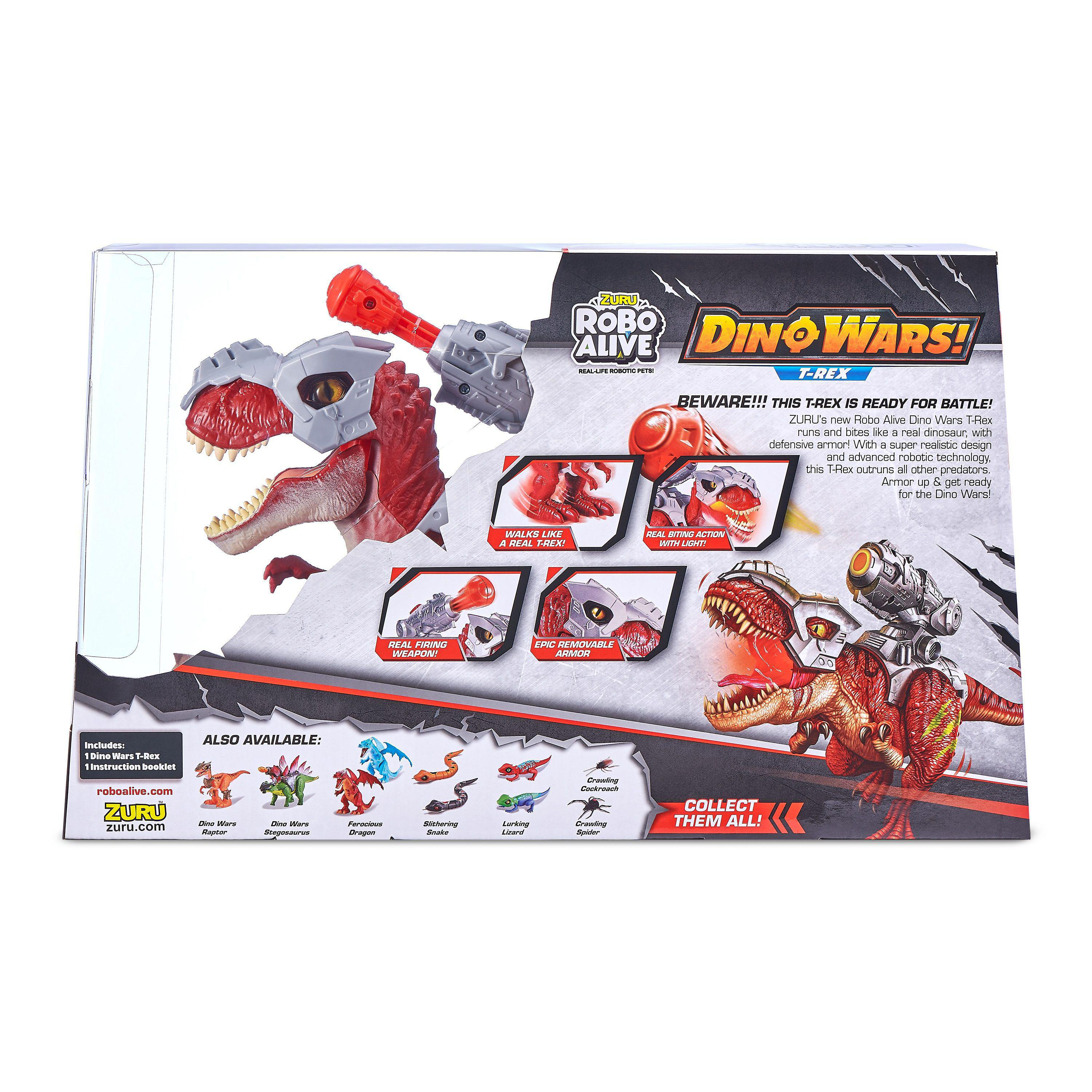 ZURU 7132 Robo Alive Dinos Mehrfarbig T-Rex Spielfigur