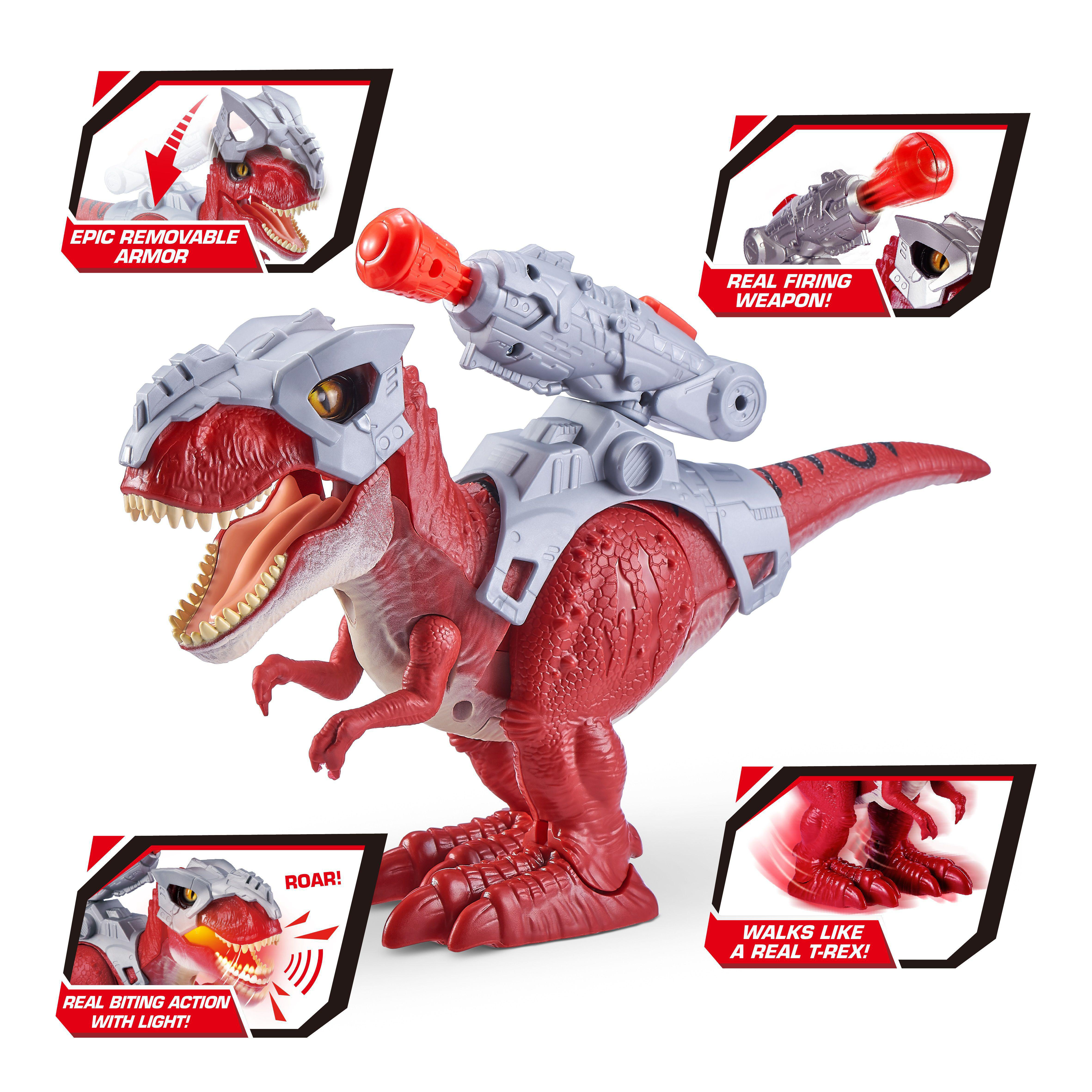 7132 Alive Dinos ZURU Spielfigur, Mehrfarbig Robo T-Rex