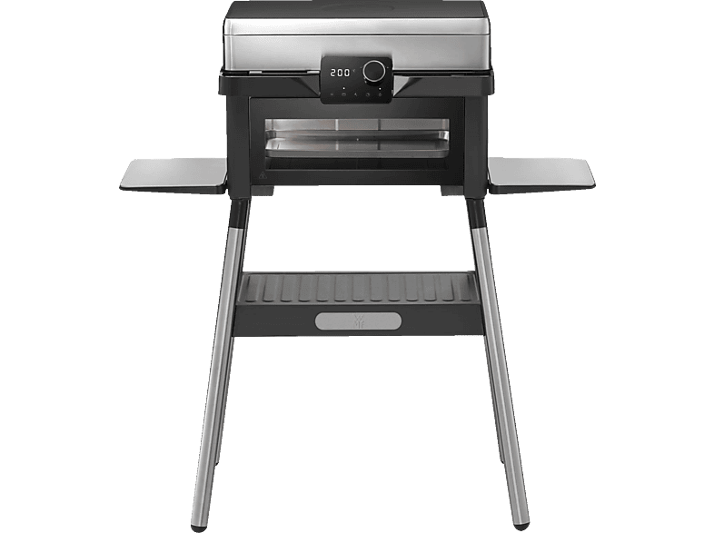 WMF 04.1544.0011 Profi Plus Urban Master Elektrogrill, Cromargan®/Schwarz (3000 Watt)