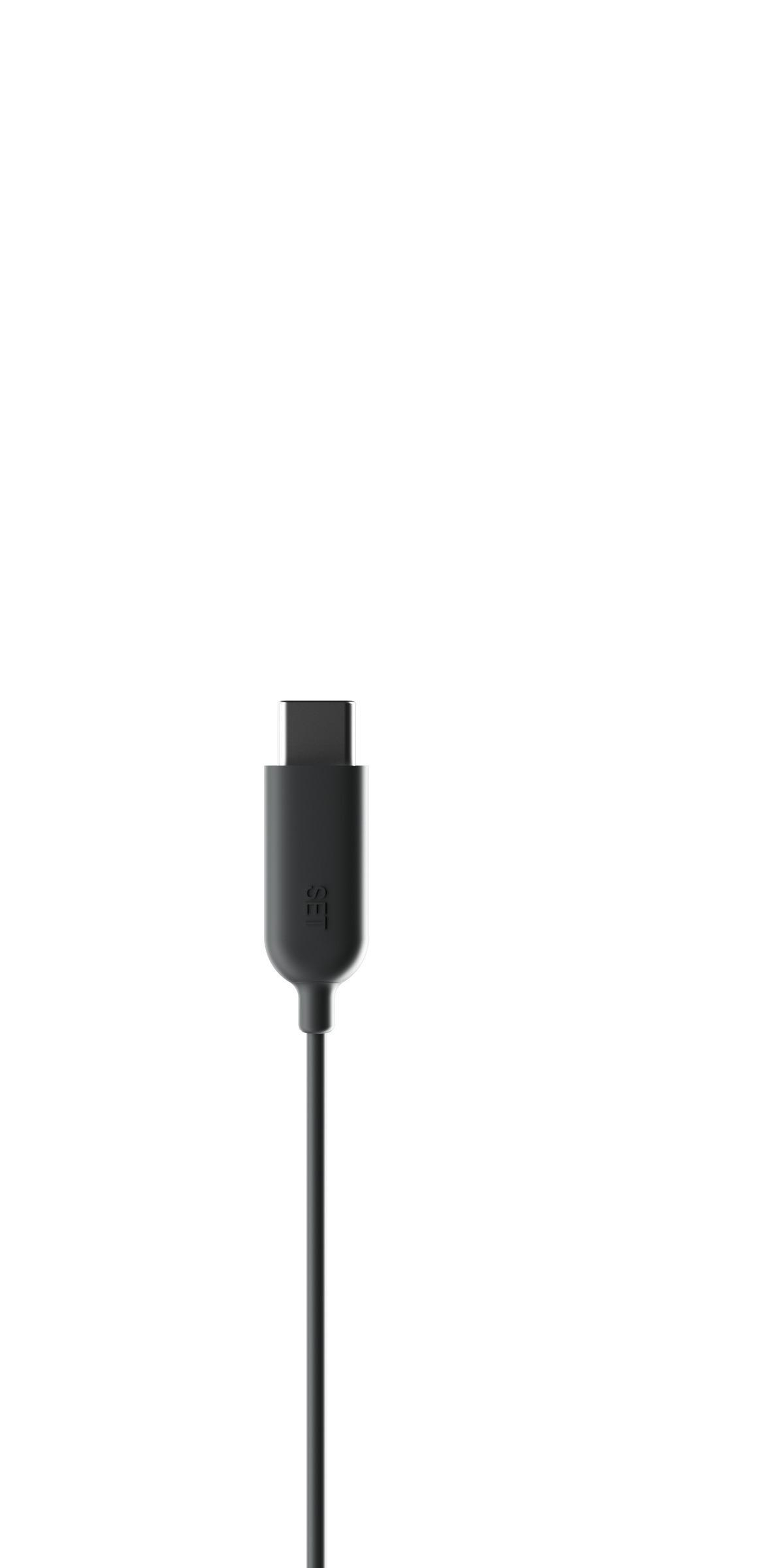 SKULLCANDY S2SXY-P753 Set W/MIC 1 + USB-C, In-ear Kopfhörer Gey/Yellow