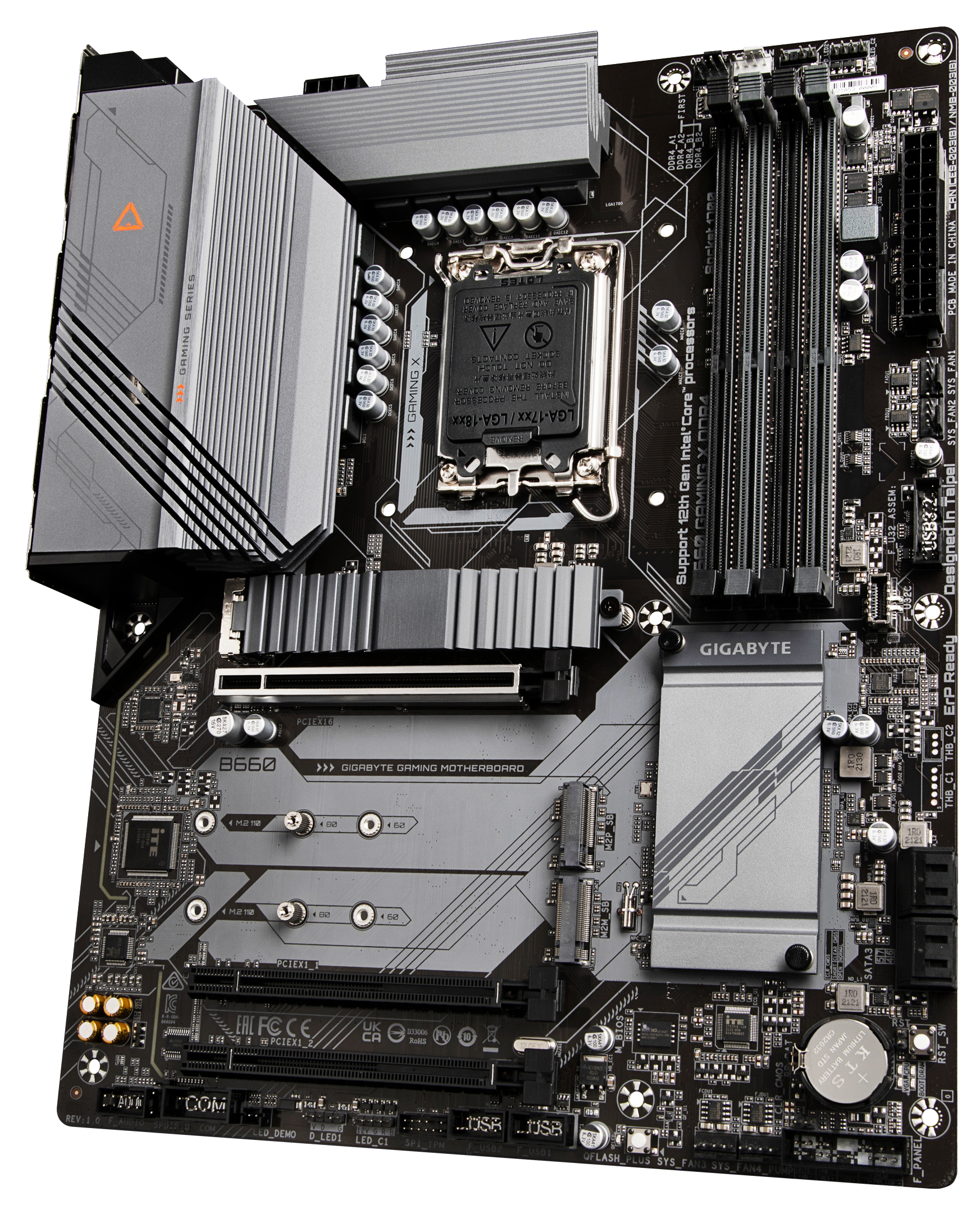 GIGABYTE B660 GAMING X DDR4 Mainboard Mehrfarbig