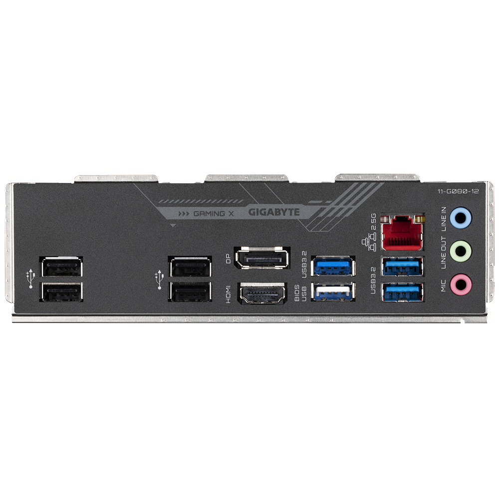 GIGABYTE B660M GAMING X DDR4 Mainboard Mehrfarbig