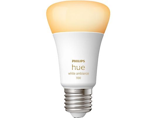 PHILIPS HUE White Ambiance Einzelpack E27 - LED Lampe (Weiss)