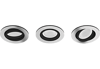 PHILIPS HUE White Ambiance Milliskin - faretto da incasso (Argento)