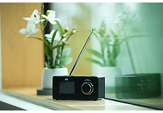 OK. DAB+ radio Zwart (OCR 430-B)