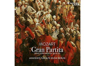 Akademie für Alte Musik Berlin - Mozart: Gran Partita - Wind Serenades K 361 & 375 (CD)