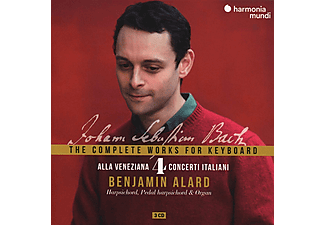 Benjamin Alard - Bach: The Complete Works For Keyboard, Vol. 4: Alla Veneziana (CD)