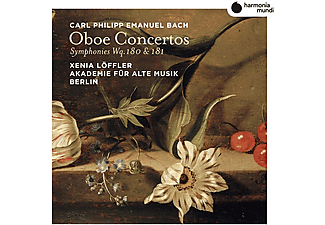Xenia Löffler - Carl Philipp Emanuel Bach: Oboe Concertos, Symphonies Wq. 180 & 181 (CD)