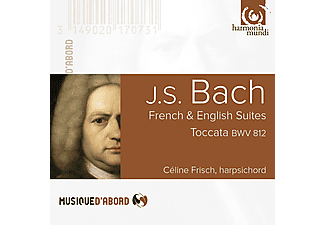 Céline Frisch - Bach: French & English Suites, Toccata BWV 812 (CD)