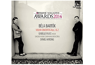 Isabelle Faust, Daniel Harding - Bartók: Violin Concertos Nos. 1 & 2 (CD)