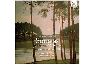 Lorenzo Coppola, Andreas Staier - Brahms: Sonatas For Clarinet & Piano (CD)