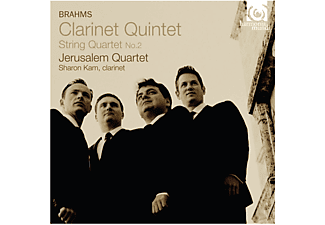 Jerusalem Quartet, Sharon Kam - Brahms: Clarinet Quintet, String Quartet No. 2 (CD)