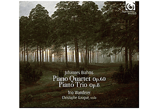 Trio Wanderer, Christophe Gaugué - Brahms: Piano Quartet Op. 60, Piano Trio Op. 8 (CD)