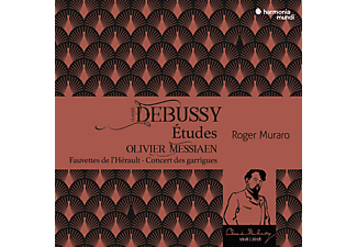 Roger Muraro - Debussy: Études, Messiaen: Fauvettes de l'Hérault - Concert des garrigues (CD)