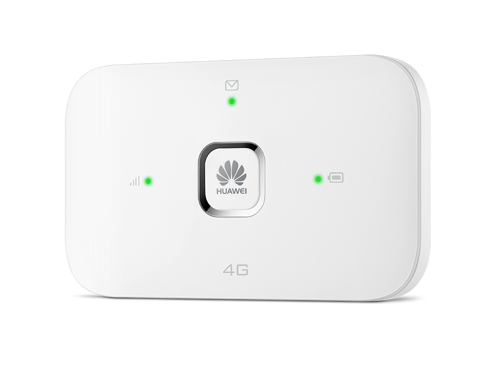 Router de red móvil - Huawei E5576-322, LTE, 150Mbit/s, MIMO, Wi-Fi, 16 dispositivos, 1500mAh, 75 g, Blanco,