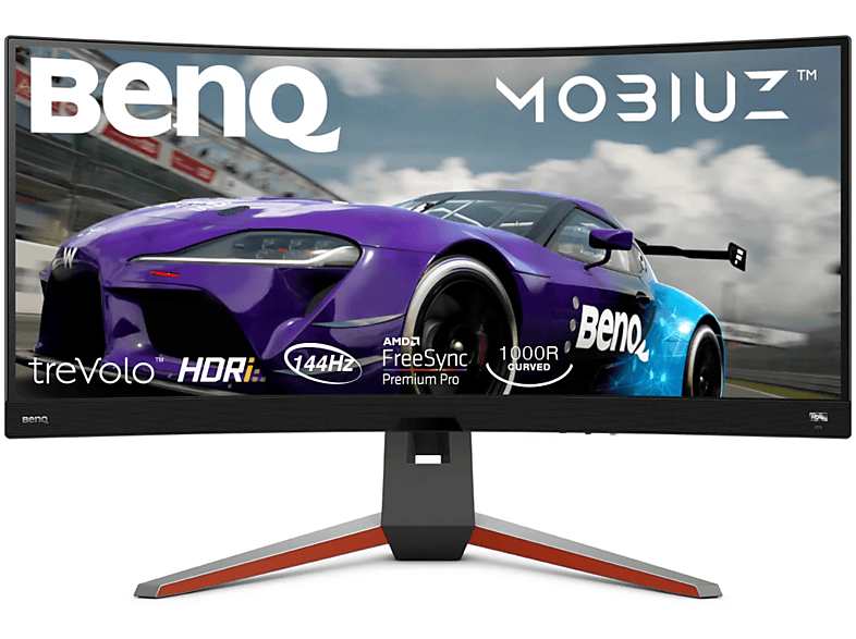 BENQ Gaming Monitor Mobiuz EX3410R Curved, 34 Zoll, 219, QHD, 144Hz
