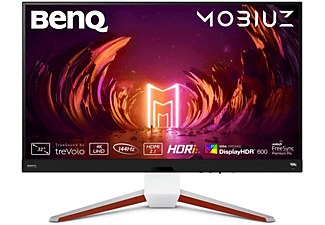 BENQ Gaming Monitor Mobiuz EX3210U, 31.5 Zoll, UHD, 144Hz, 1ms, IPS, 300cd, HDR10, 98% DCI-P3, Weiß