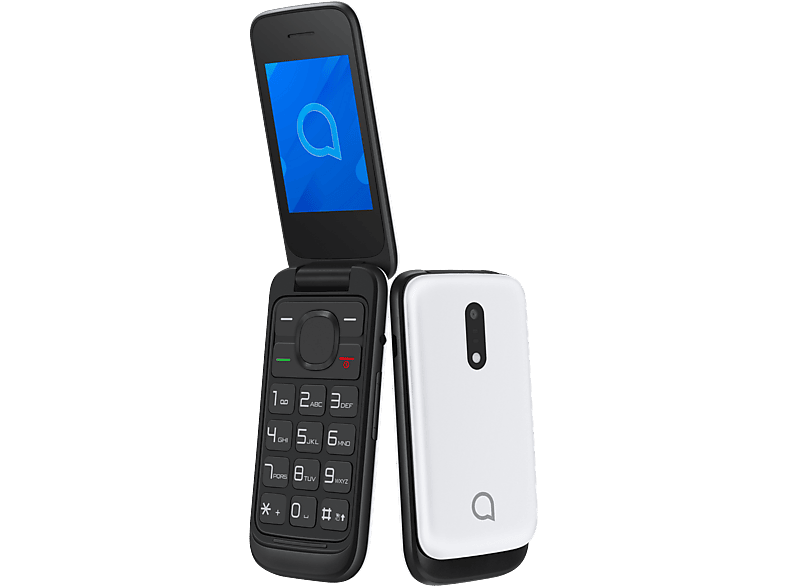 Móvil - Alcatel 2057, Pure White, Para mayores, 2.4 QVGA, MTK6261D, 970  mAh, Bluetooth, Radio FM, Nucleus