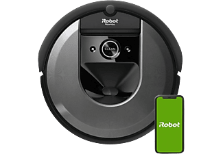 REACONDICIONADO Robot aspirador - iRobot Roomba i7158, 33 W, 0.4 l, AeroForce™, Smart Mapping Imprint™, Negro