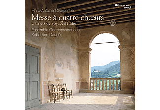 Ensemble Correspondances, Sébastien Daucé - Charpentier: Messe à quatre chœurs (CD)