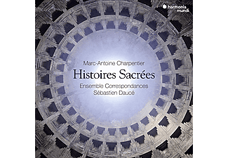 Ensemble Correspondances, Sébastien Daucé - Charpentier: Histoires Sacrées (CD)