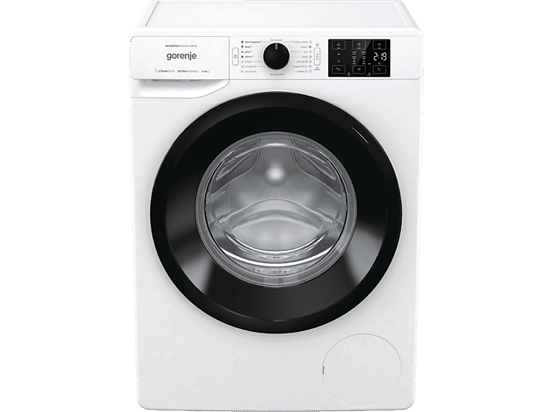 GORENJE WNEI82SDS SteamTech elöltöltős keskeny mosógép 8 kg, 1200 f/p,