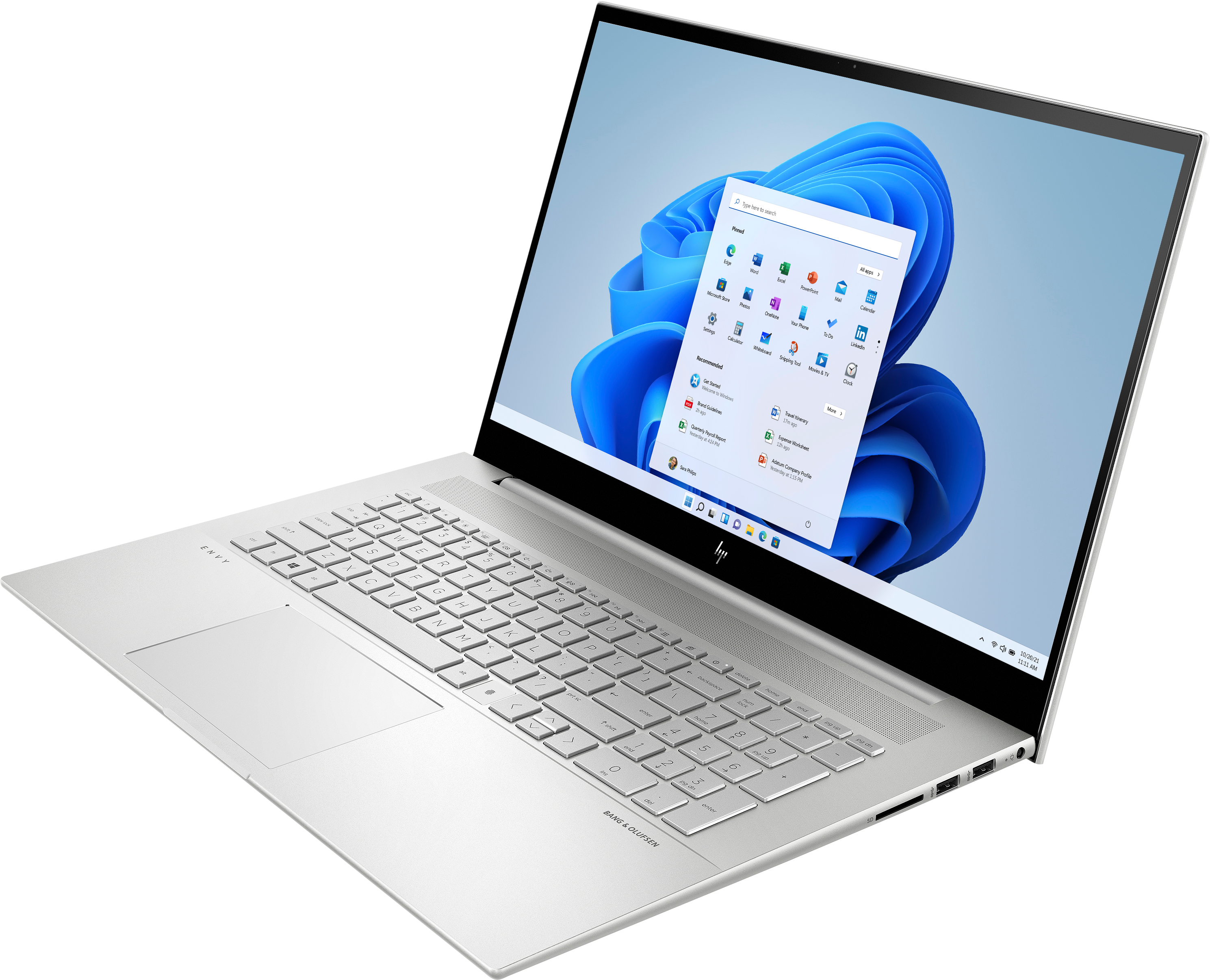 Zoll Notebook, Home Windows 17-ch1376ng, Prozessor, 16 GB ENVY i7-1195G7 TB Intel® HP 17,3 SSD, 1 Display, RAM, mit Laptop Silber Bit) 11 (64