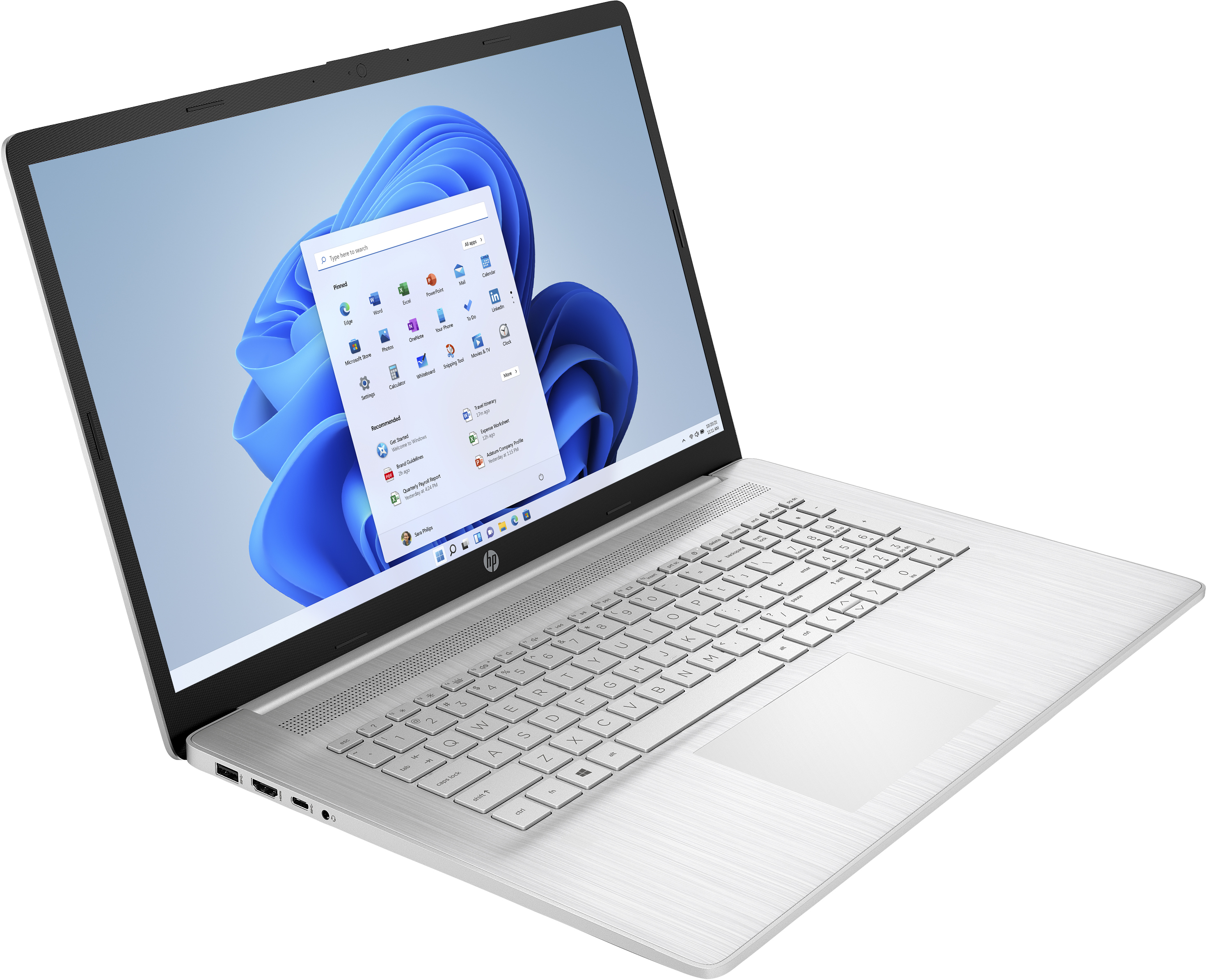 HP Laptop 17-cn1354ng - 17,3 Zoll - Intel® Core™ i5 i5-1155G7 - 8 GB - 512 GB - Intel® Iris® Xᵉ - Windows 11 Home